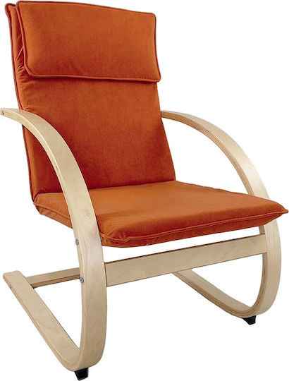Armchair Orange 67x78x92cm