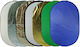 Oem Oval 7in1 Reflector Gold Silver White Diffusion Sunfire Blue Green 60x90cm