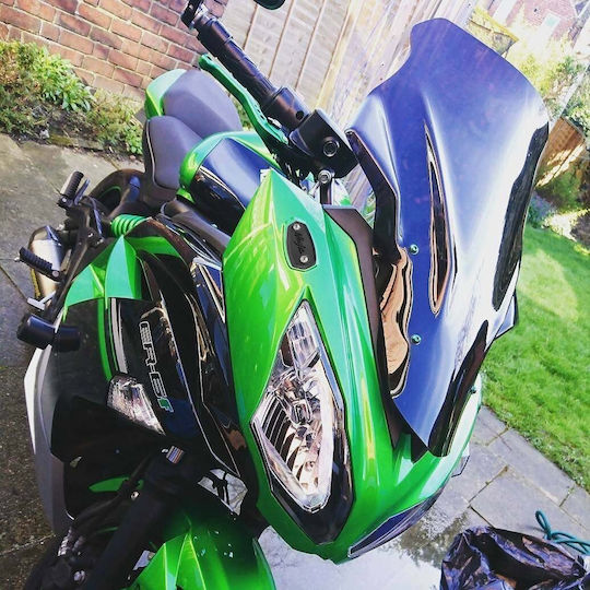 Mirror Caps Kawasaki Ninja ZX-6R 2005-2008 ZX-636 2006-2007 ZX-10R 2004-2007