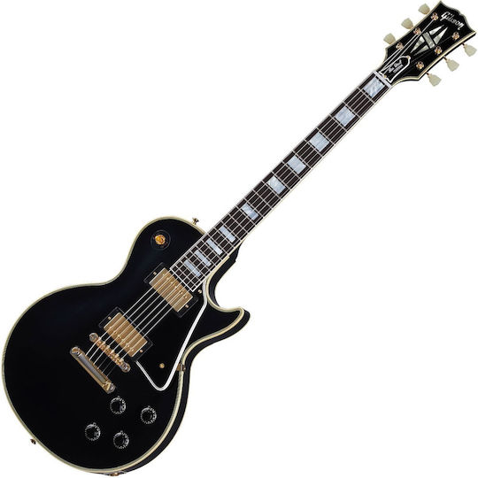 Gibson 1957 Elektrische Gitarre Einfacher Schnitt Schwarz
