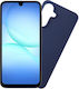 Volte-Tel Back Cover Silicone with Strap Blue (Galaxy A17)