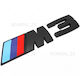3d Έμβλημα Bmw M3 – Μαύρο Mat Aif282