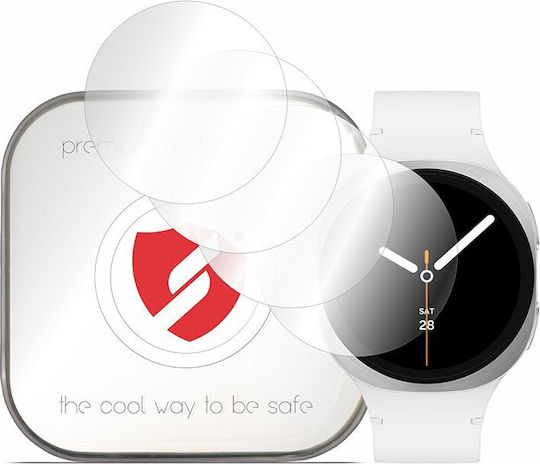 Smart Schutz Displayschutzfolie für Galaxy Watch 8 / 9 40 mm 4 Stück
