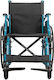 Mobiak Aegeus Rollstuhl 24" Einfacher Typ 43cm 0815003 Blau