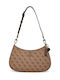 Latte Logo Women's Bag Shoulder Brown