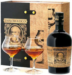 Diplomatico Seleccion De Familia 2 Ποτήρια 43° 0.7l Gbx