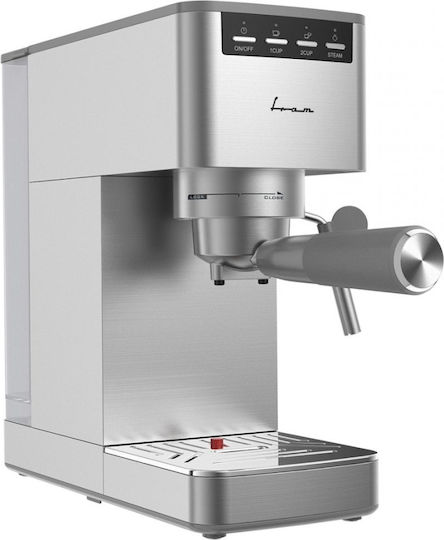 Fram Μηχανή Espresso 1350W Πίεσης 15bar Καφέ FEM-D15SS