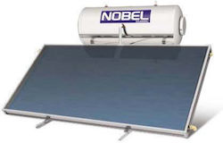 Nobel Ηλιακός Θερμοσίφωνας 200lt Inox Τριπλής Ενέργειας Αντλίας Θερμότητας 2.6τ.μ. Οριζόντιος Επιλεκτικός
