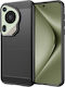 Back Cover Silicon Negru (Huawei Pura 70 Ultra)