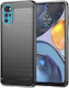 Back Cover Silicon Negru (Moto G22)