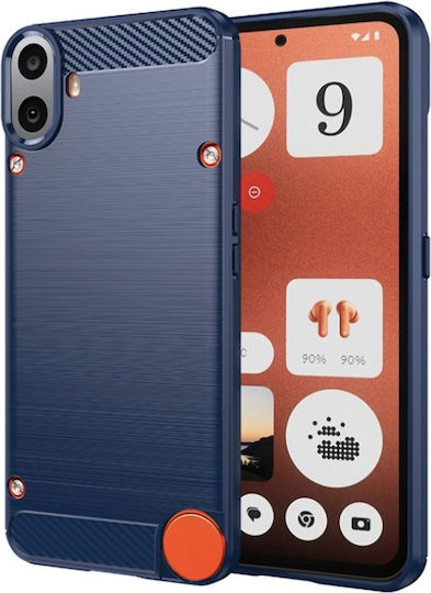 Back Cover Silicon Albastru (Nothing Phone 1)