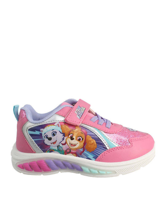 Kids Sneakers with Lights Pink