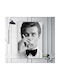 Canvas Painting Roger Moore Drinking 20x30 Cm