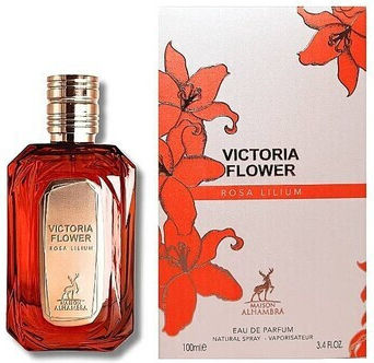 Maison Alhambra Victoria Flower Rosa Lilium Eau De Parfum 100ml