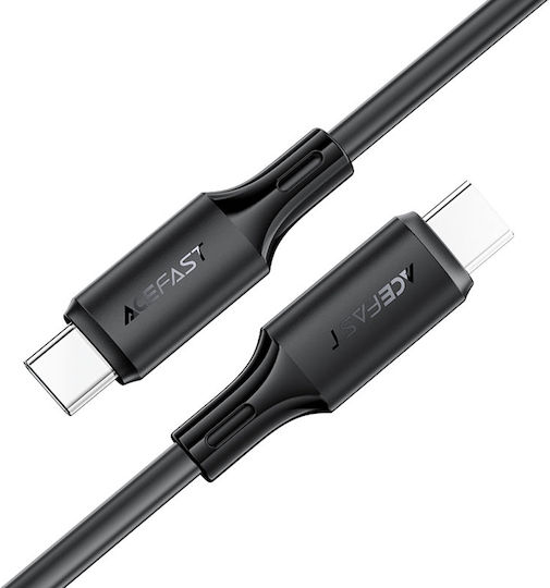 Hoco USB 2.0 Cable USB-C male - USB-C 60W Black 1.2m (C17-03)