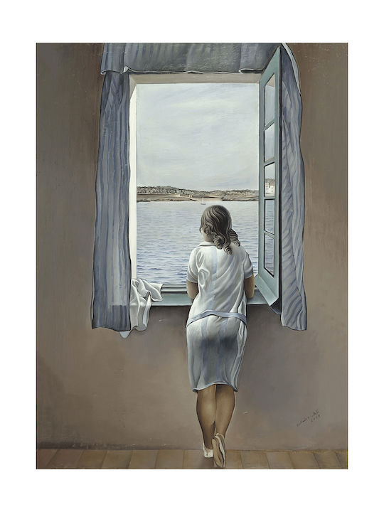 Πίνακας Ζωγραφικής Καμβά Dali Figure At Window 30x40 Cm