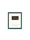 I-gallery Wooden Photo Frame With Green Frame 256-06