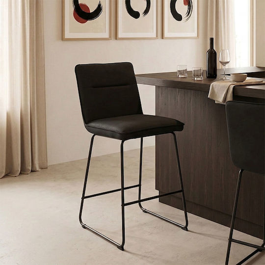 Stool for Bar Outdoor Essential Black 53x64.5x107cm