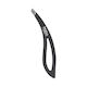 Parsa Design Tweezers Πλάγιο Τσιμπιδάκι Φρυδιών Μαύρο