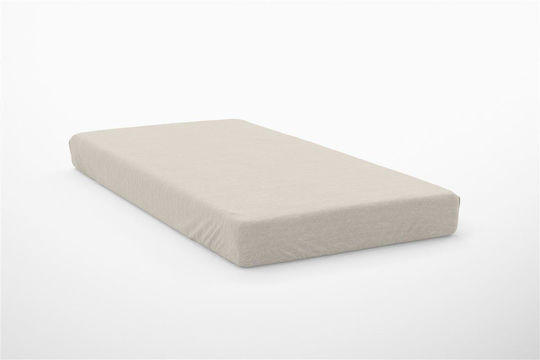 Dimcol King Size 180x200+30cm mit Gummizug Exotic Line Beige