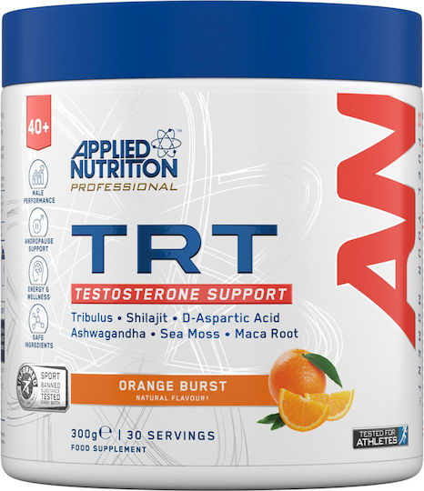 Applied Nutrition TRT Supplement for Testosterone Enhancement 300g Orange Burst