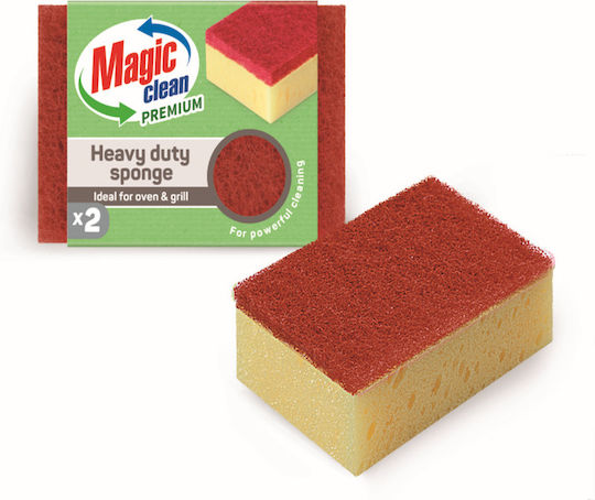 Magic Clean Küchenschwamm Premium Heavy Duty 1 Stück