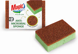 Magic Clean Burete De Bucătărie Premium Antimicrobian 1 Bucată 0-59292