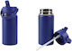 iDrink I-drink Bottle Thermos 400ml suitable for hot and cold drinks Integrated straw for easy, leak-proof drinking Handle for comfortable carrying anywhere Stylish design that stands out with Straw