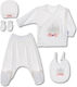 Tiasis Newborn Clothing Set 5pcs