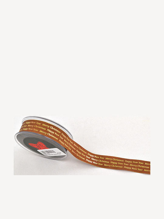LiebeQueen Christmas Ribbon Bronze 1800x2.3cm 1pc