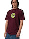 Hand T-shirt Dark Cherry SCA-TEE-12741