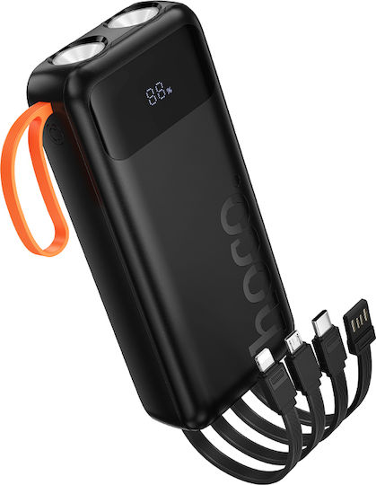 Hoco J151A Spirit Power Bank 20000mAh 10W Μαύρο