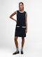 Sommer Mini Damenkleid Dunkelblau