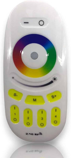 Controler RGBW LED cu Telecomandă RF 2.4GHz 12/24VDC 4 Zone L7-100202