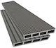 Mega Bazaar Deck Περίφραξης Κήπου από WPC 360x12x2εκ. Ανοιχτό Γκρι