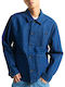 Drill Chore Jeansjacke Jacke Indigo Rinse