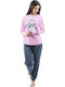 Sara Set Pijamale pentru Femei Pink