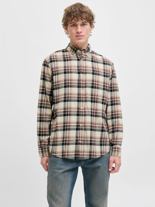 Jack & Jones Cu mânecă lungă Cămașă Alb