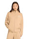 Z.n.e. Fz Women's Sweatshirt Jacket Hooded Beige