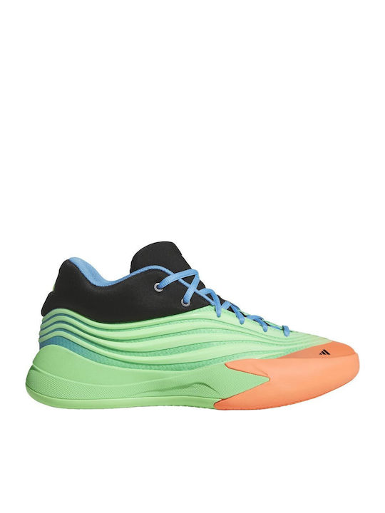 adidas Dame X Χαμηλά Μπασκετικά Παπούτσια Πράσινα