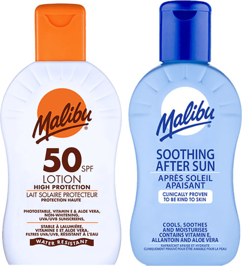 Malibu Spf50 Balm 100ml + After Sun Balm 100ml