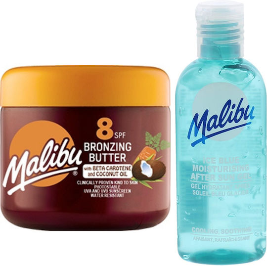 Malibu Accelerator De Bronzare Spf8 + Gel After Sun 100ml