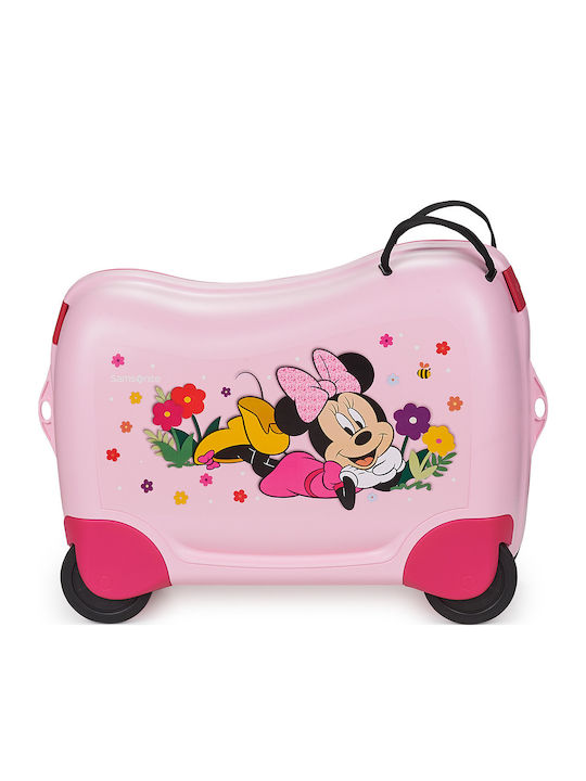 Disney Minnie Kids Cabin Hard Suitcase Flower Power With 4 Wheels