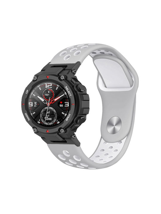 Λουράκι Σιλικόνης Γκρι (Amazfit T-Rex 2)