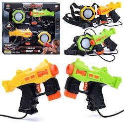 Set 2 Laser Tag Toy Guns Light Sound Effects Batteries Included 3 Years+