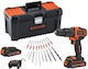 Black & Decker Κρουστικό Δραπανοκατσάβιδο Μπαταρίας 18V