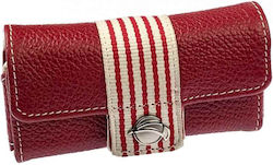 Krusell Θήκη Breeze Leather Size M Universal 95189 Red Offwhite