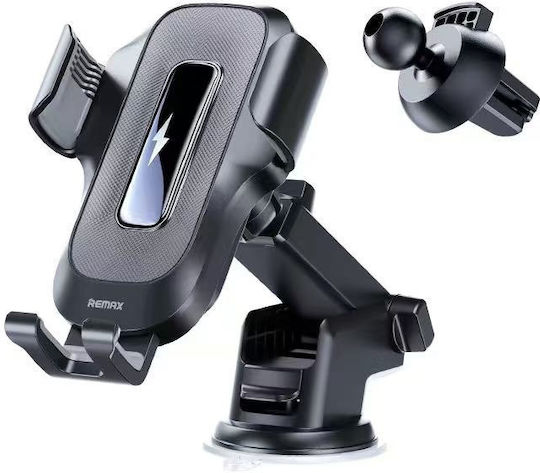 Remax Car Mobile Mount with Adjustable Hooks Black