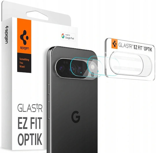 Spigen Optik EZ Fit 2-pack Kameraschutz Gehärtetes Glas Transparent für das Google Pixel 10 Pro