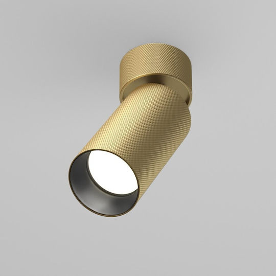 Maytoni Einzel Spot mit Fassung GU10 in Gold Farbe Maytoni Einzel Spot mit Fassung GU10 in Gold Farbe